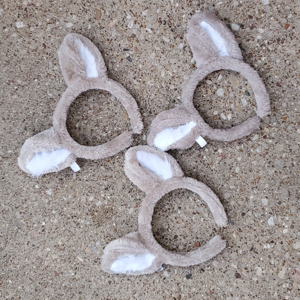 Great Wolf Lodge Grey Ear Headbands Costume Dress Up